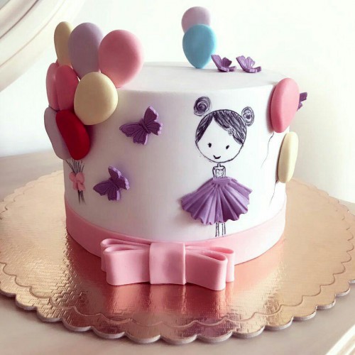 انواع کیک تولد دختران +قصه شب
