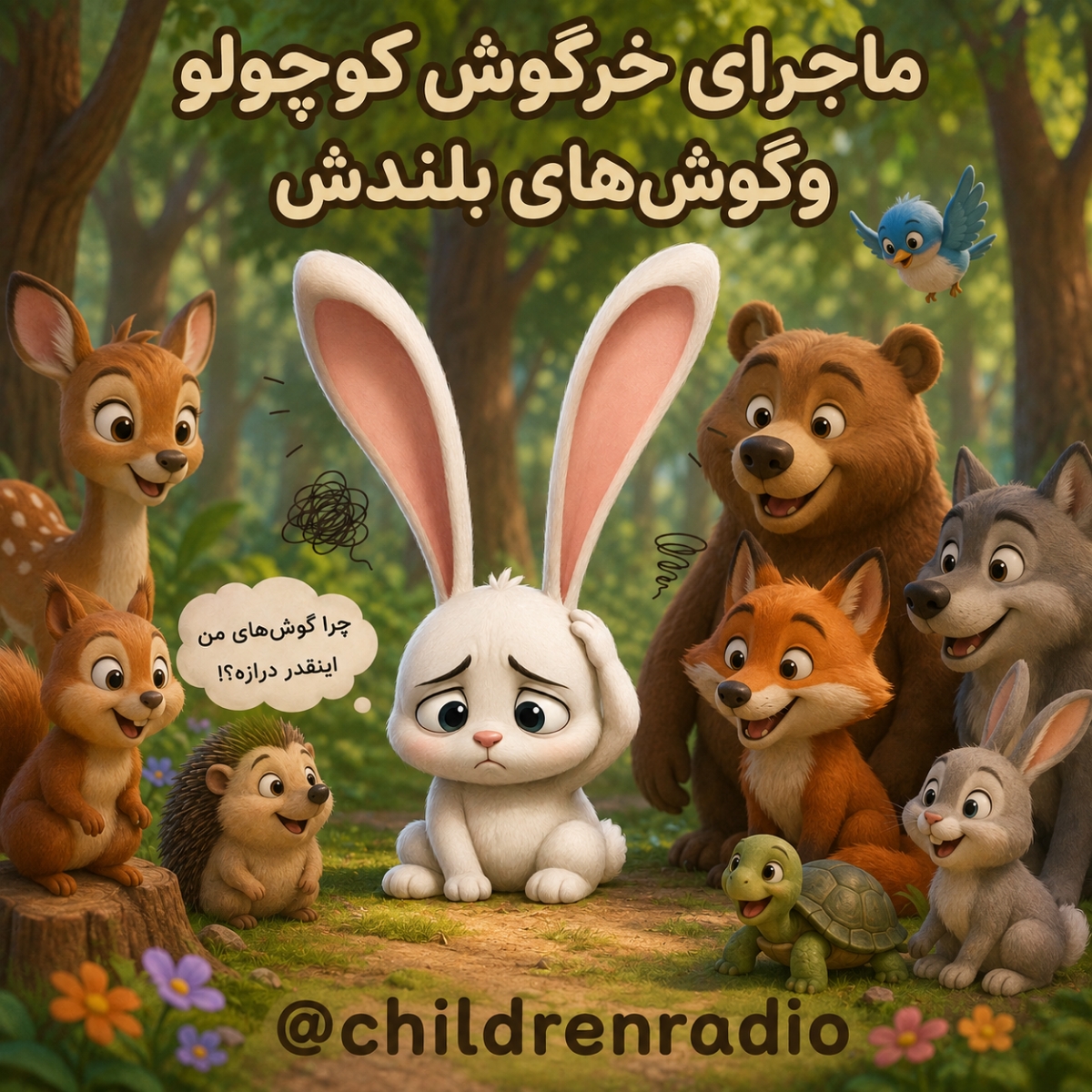 ماجرای خرگوش کوچولو وگوش‌های بلندش